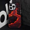 Volcano   Phone Case For iPhone 17,16,15,14,13,12,11 Plus,Pro Max,XS,Colorful Silver Phone case Funda Cover