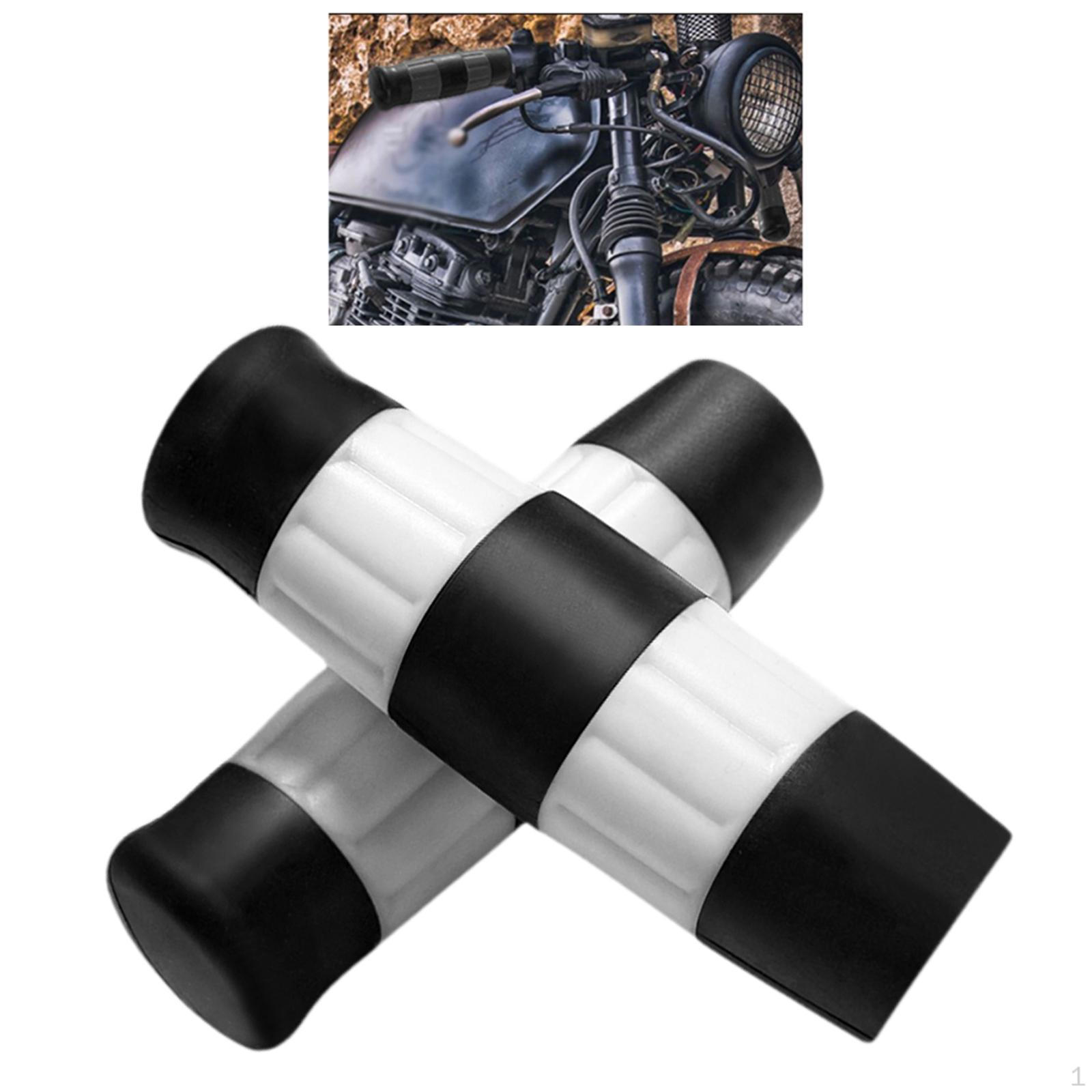 

Motorcycle Handle Grips Anti Slip for 1 inch Handlebars Accessories Flexible TPU Easy