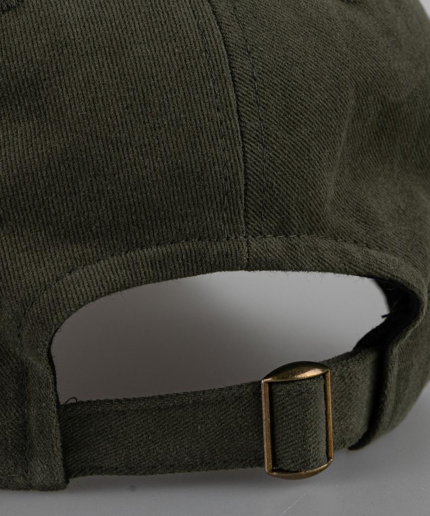Bichiseuaenkeulim Santa Monica Cotton Ball Cap-Khaki