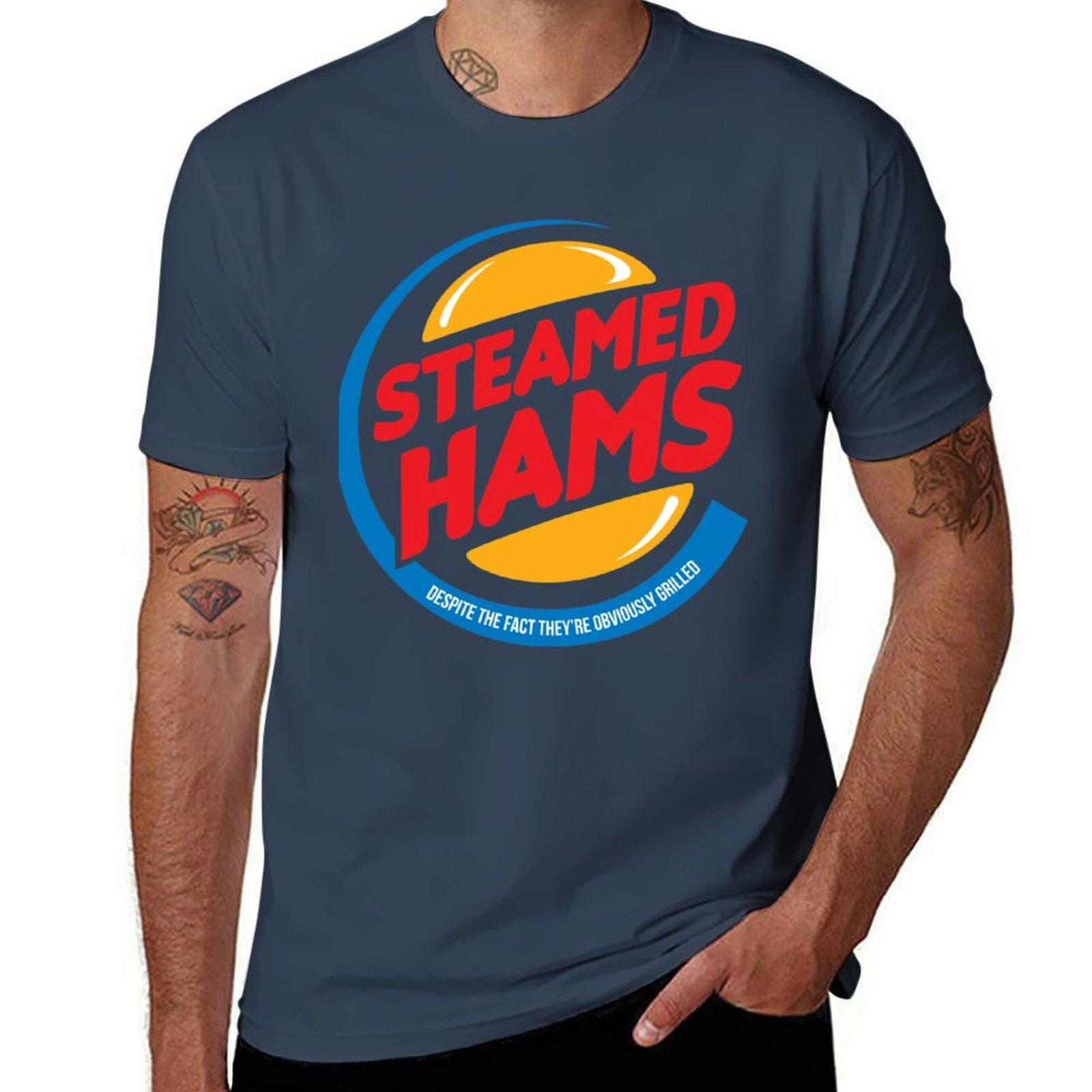 

Steamed Hams Essential Tshirt cute tops Blouse tops quick drying mens graphic tshirts S