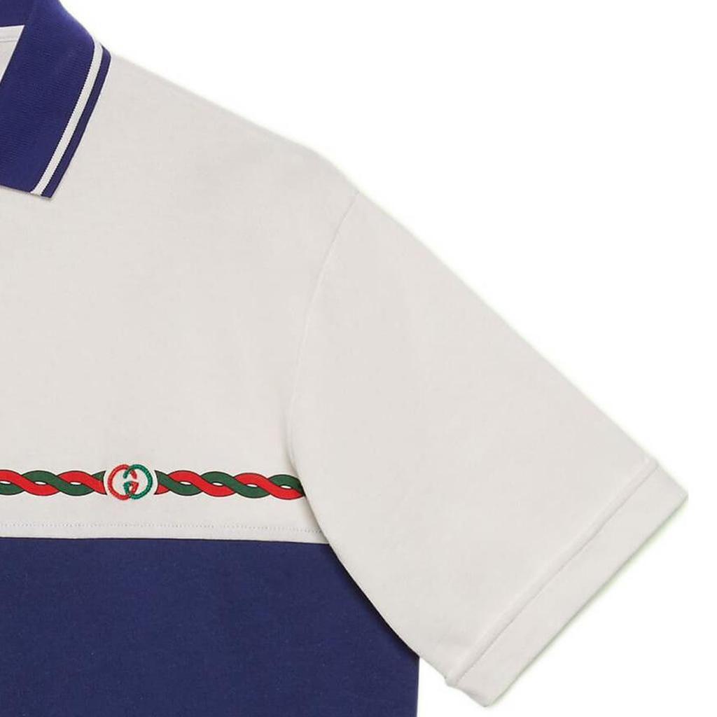 Gucci Interlocking G Short-sleeve Polo Shirt 692143-XJD7E-9219