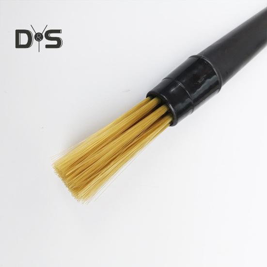 Coffee Machine Cleaning Brush Dual Head Super Soft Bristles Plastic Coffee Grinder Dusting Brush Barista Cleaning Tool Bar Accessories