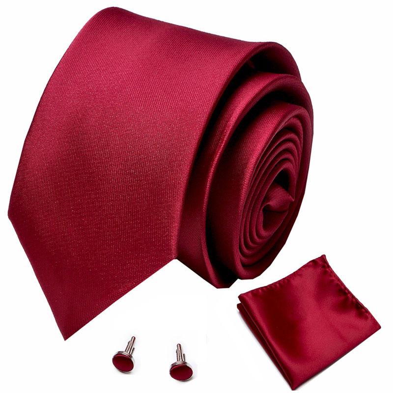 

Men S Tie, Net Color Plaid Series, Fashion Tie Three-Piece Set