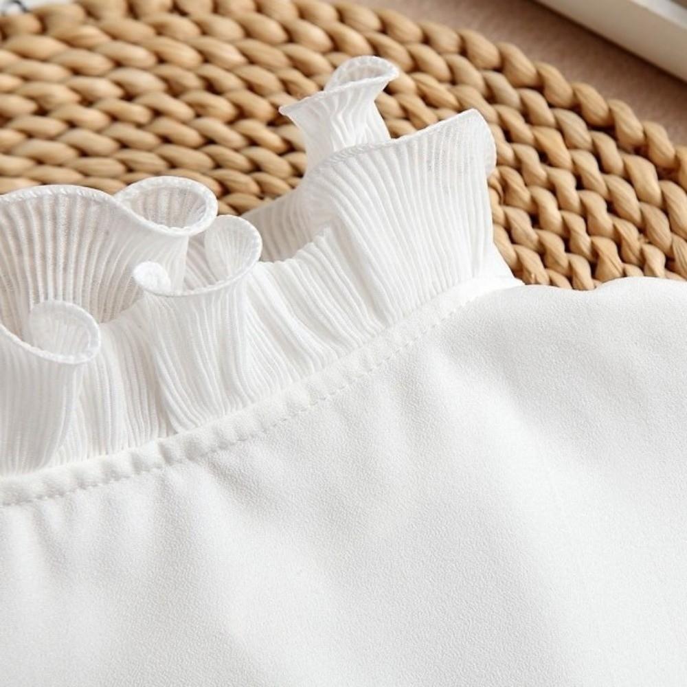 Detachable Women Fake Collar Double-layer Blouse Collar Stand-up Collar  Top Accessories
