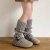 Autumn Winter Socks Leg Warmer Stockings Socks for Girls 2-13 Years Knitted Leg Cover Crochet Long Stockings Socks