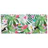 High Back Chair Cushions 4 pcs Multicolored Oxford Fabric