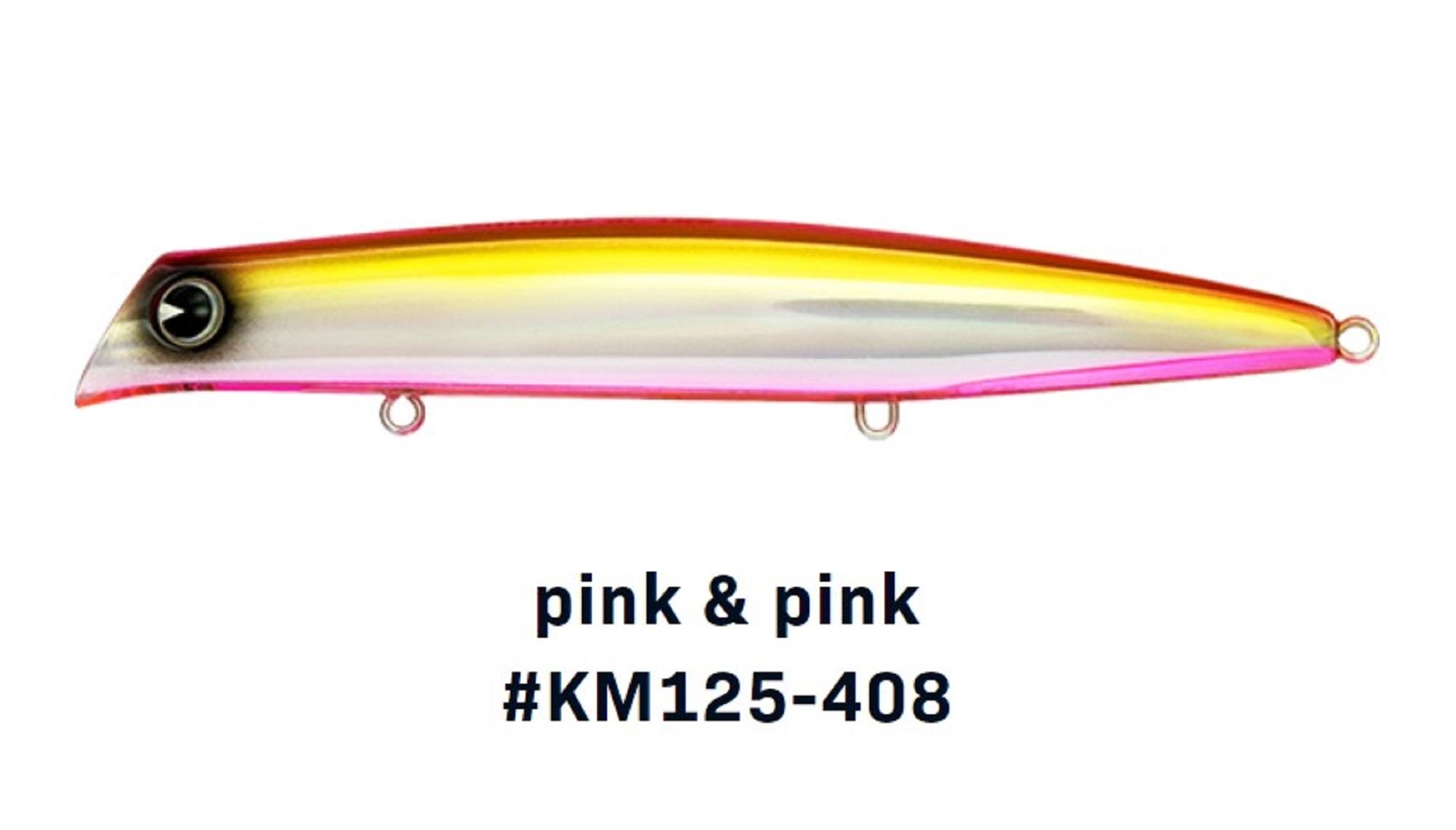 Leurre Ima Komomo SF-125 - Flottant Tête Rouge Perle - Pêche En Mer (Neuf)