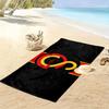 Galatasaray SK Logo Print Beach Towel, Large Soft Quick Dry Towel for Beach Camping Swimming