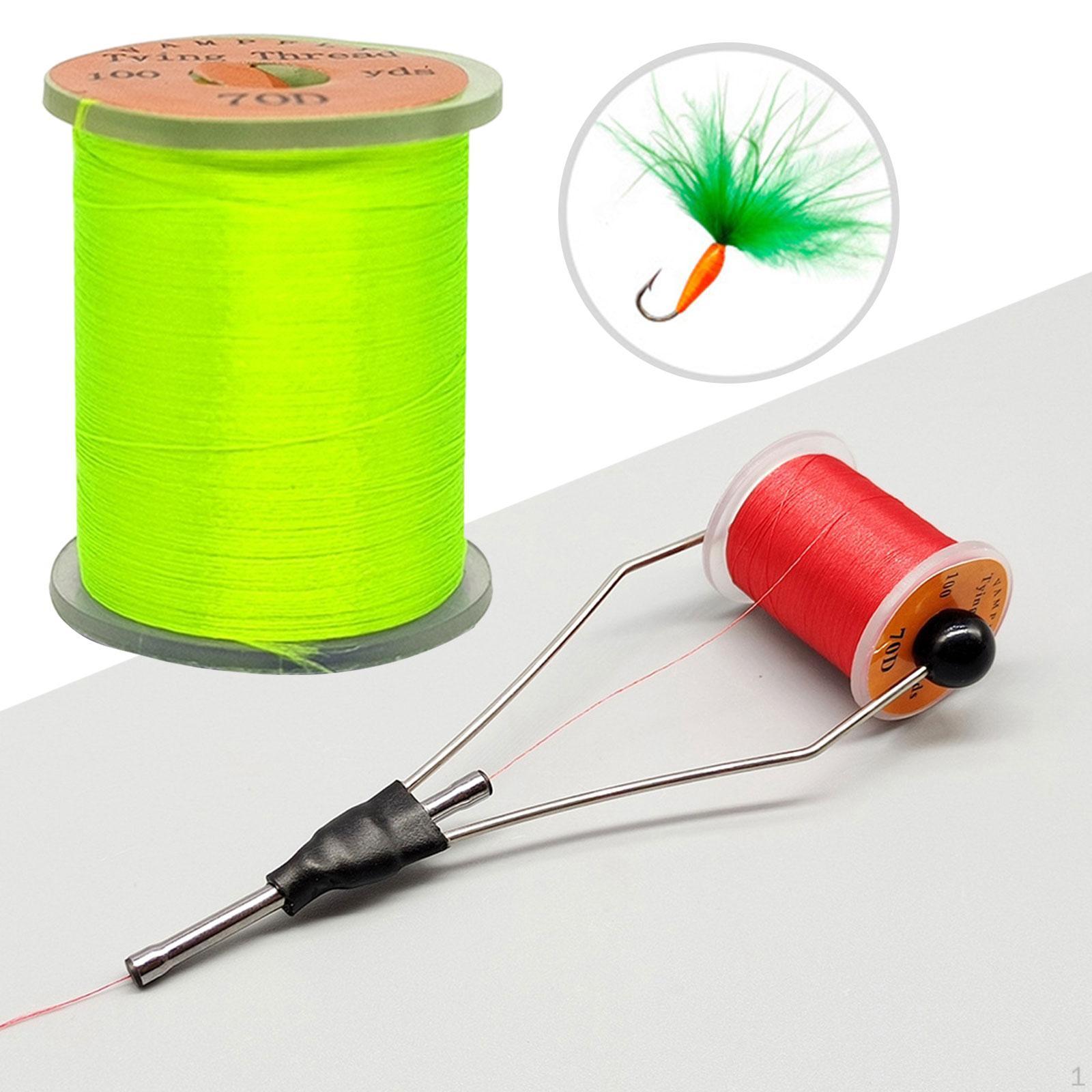 

Набор ниток для вязания мушек для рыбалки Fluorescent Green