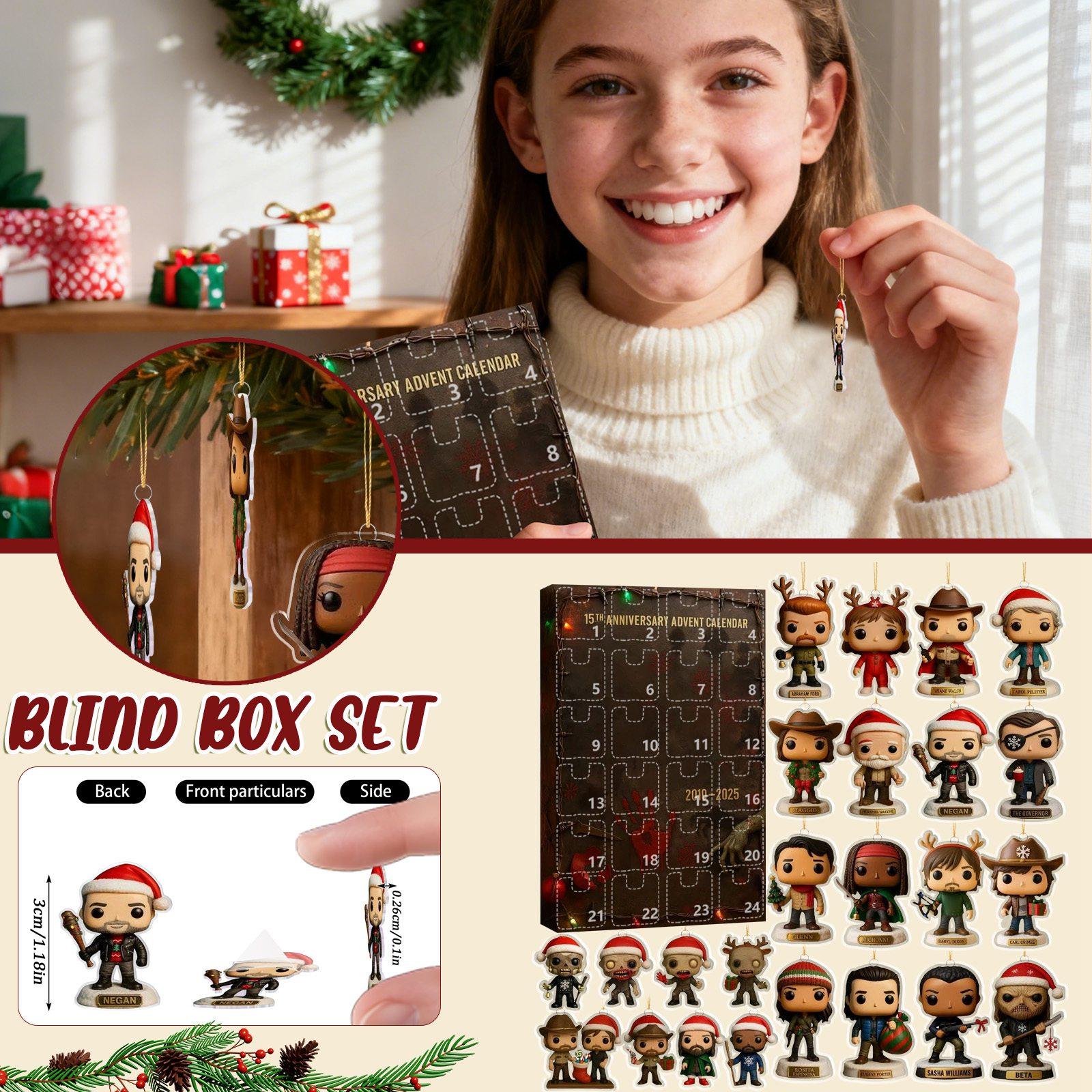 

2D Адвент-календарь включает 24 адвент-календаря, календарь обратного отсчета и коллекционные сюрпризы One Size