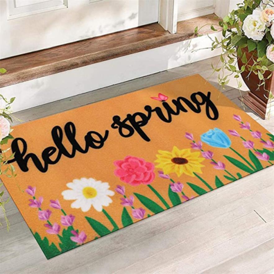 White Daisy in Blooms Throw Rugs Runner Door Mat Entryway Bedroom Edwiinsa Kitchen Area Rug Floor Tassels Grey Floral Non-Slip Doormat for Laundry Room/Bathroom/Indoor Rug 16x24 White Daisy in Blooms Throw Rugs Runner Door Mat Entryway Bedroom Edwiinsa Kitchen Area Rug Floor Tassels Grey Floral Non-Slip Doormat for Laundry Room/Bathroom/Indoor Rug 16x24