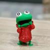 Juguetes Modelo de Lagartos Hopperes Tom con Sudadera Roja Impresos en 3D – Figura Divertida de Lagarto Decoración de Escritorio para Regalo de Cumpleaños de Adulto y Niños