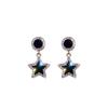 Black Hanging Long Earrings for Women Triangle Square Statement Drop Earrings 2025 boucle oreille femme Fashion Jewelry