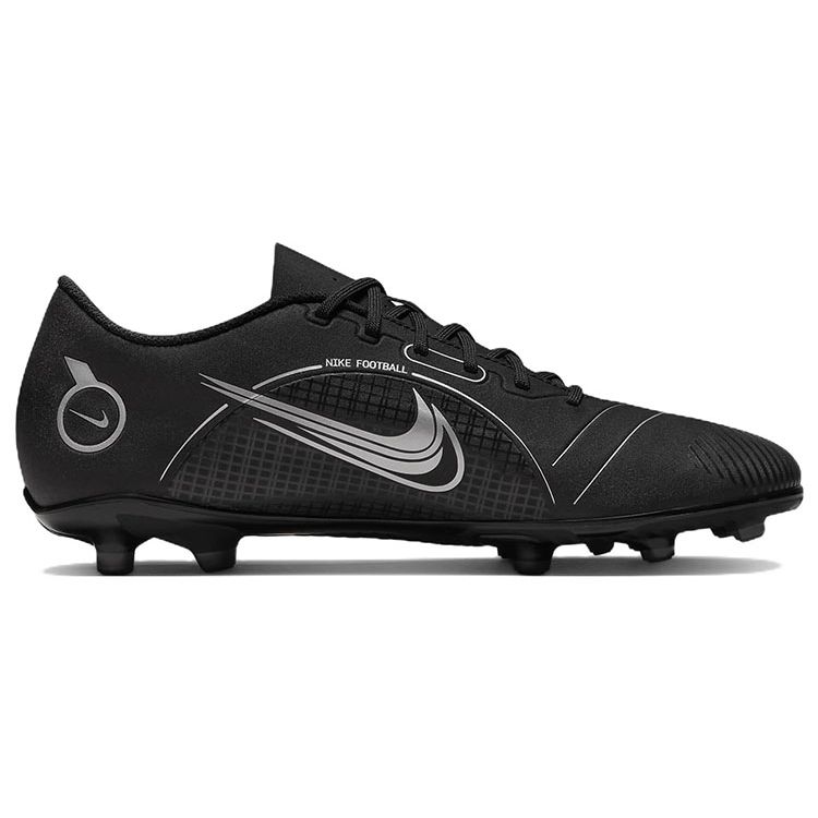 Nike Mercurial Vapor 14 Club MG Black Metallic Silver Men Sneakers Medium-Ash DJ2903-007