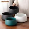 Cerámica Negra Zen Gran Capacidad Jianshui Cuenco Lavador de Té Cubo para Residuos de Té Cubo de Basura para Té Decoración Equipo de Chaxi para el Hogar