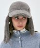 CLOVE [24Fw Clove] Teddy Hat_Women (Charcoal)