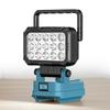 Flashlight with 2 USB Charging Port for Makita Battery Spotlight Portable Lantern Battery NOT Included