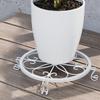 Retro Wrought Iron Potted Plant Standing Flower Pot Shelf Display Stand Garden Plant Flower Stand Balcony Home Decoration Stand