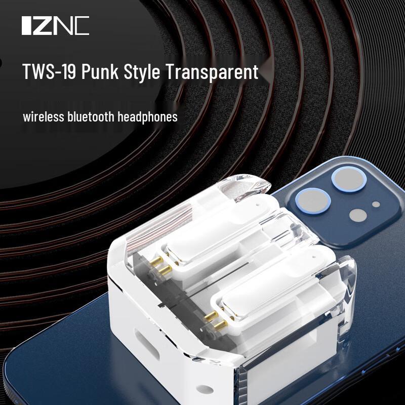 IZNC Transparent Mech TWS Earbuds