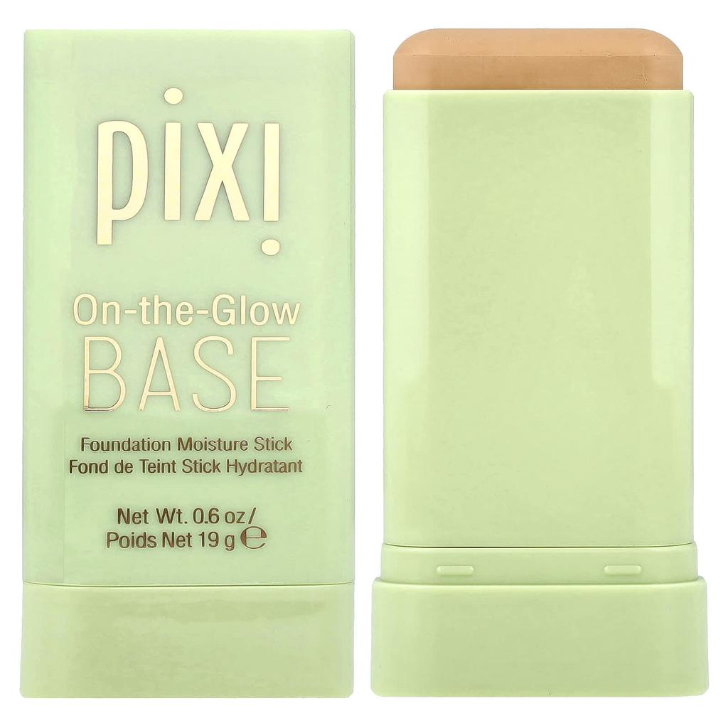 Pixi Beauty On the Glow Base, Foundation Moisture Stick, Beige, 19g (0.6oz)