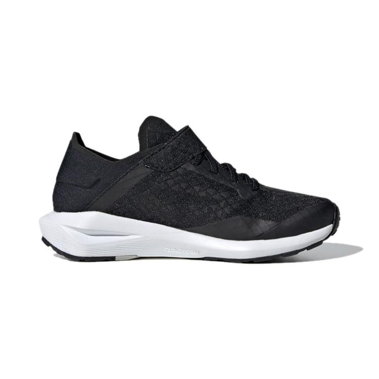 New Adidas Rapidafaito Breathable Low Top Kids' Running Shoes Black Children Aged 3 7 Years Old EG0522