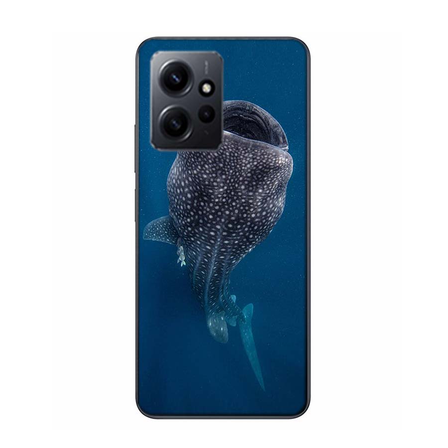 Ocean Whale Shark Swimming Phone Case For Redmi Note 14 15 Pro 5G 13 12 Pro Plus 11 11T 11E 11S 10 Pro 10S 9 9S Cover Cell Clear
