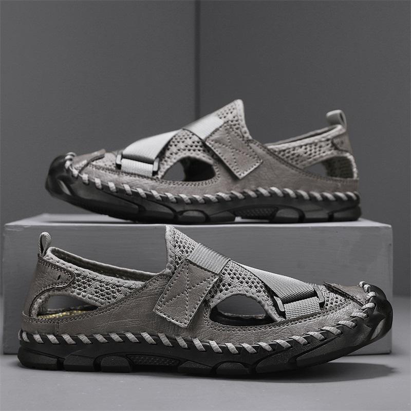 Модные мужские сандалии — фото 6