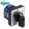 Zusen LW26-20 On/Off 440V Ui 660V 20A Rotary Cam Switch 2 Position 2 Poles 4 Terminals