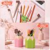 4Pcs StifteköCher Pencil In Buntstift Form, Stabiler Kunststoff Circa 8.5X7.5X10.5 Cm Buntstift-Design Stiftehalter Aus Kunststo