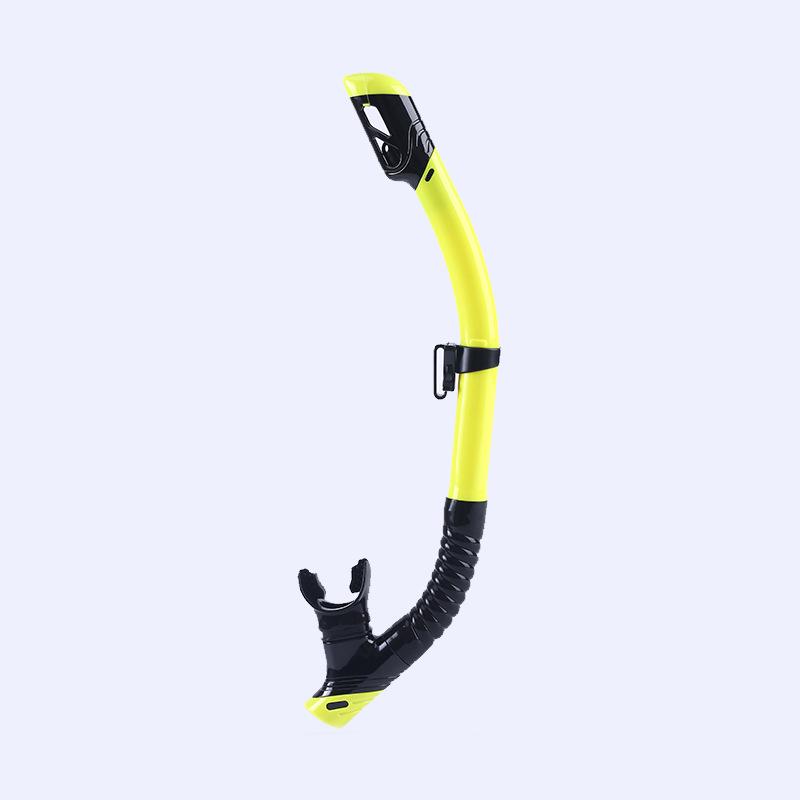 Maschera da Immersione in Silicone per Bambini e Adulti con Snorkel - Lente in Vetro Temperato HD, Montatura Grande