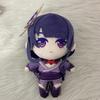 20cm Anime Spiel Genshin Impact Raiden Shogun Plüschpuppe Kissen Cosplay Cartoon Requisiten Zubehör