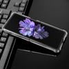 Transparent Case For Samsung Galaxy Z Flip 3 Soft Tpu +Pc Four -Corner Explosion -Proof Protective Cover For Galaxy Z Flip Case