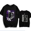 Japanese Jujutsu Kaisen Gojo Anime T-shirt Unisex Manga Gojo Satoru Graphic T Shirts Short Sleeve Tee Y2k T-shirts Summer Tops