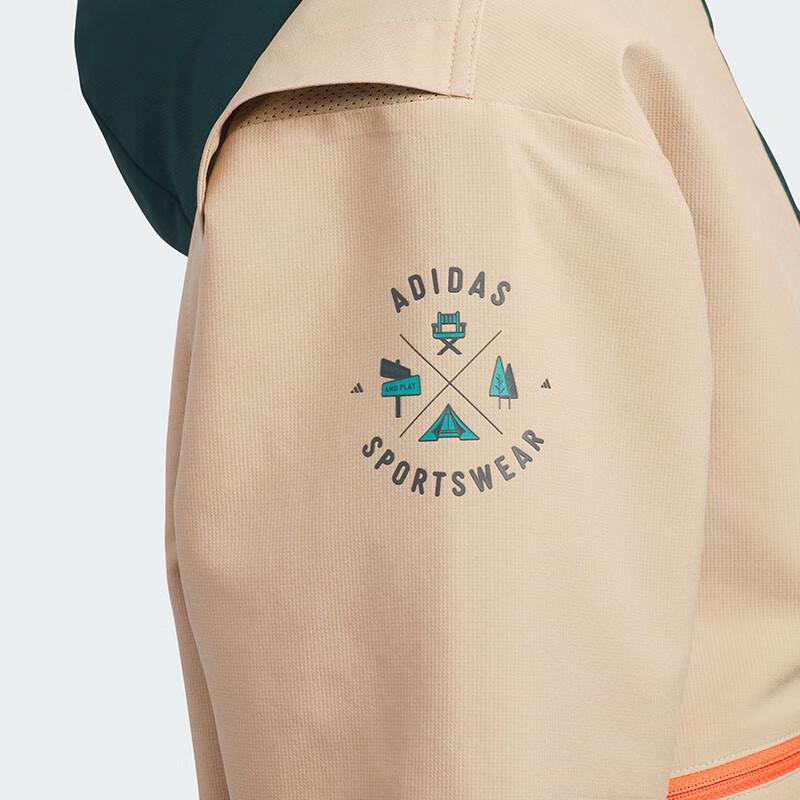 adidas Boys' UPF50+ Water Repellent Hooded Jacket