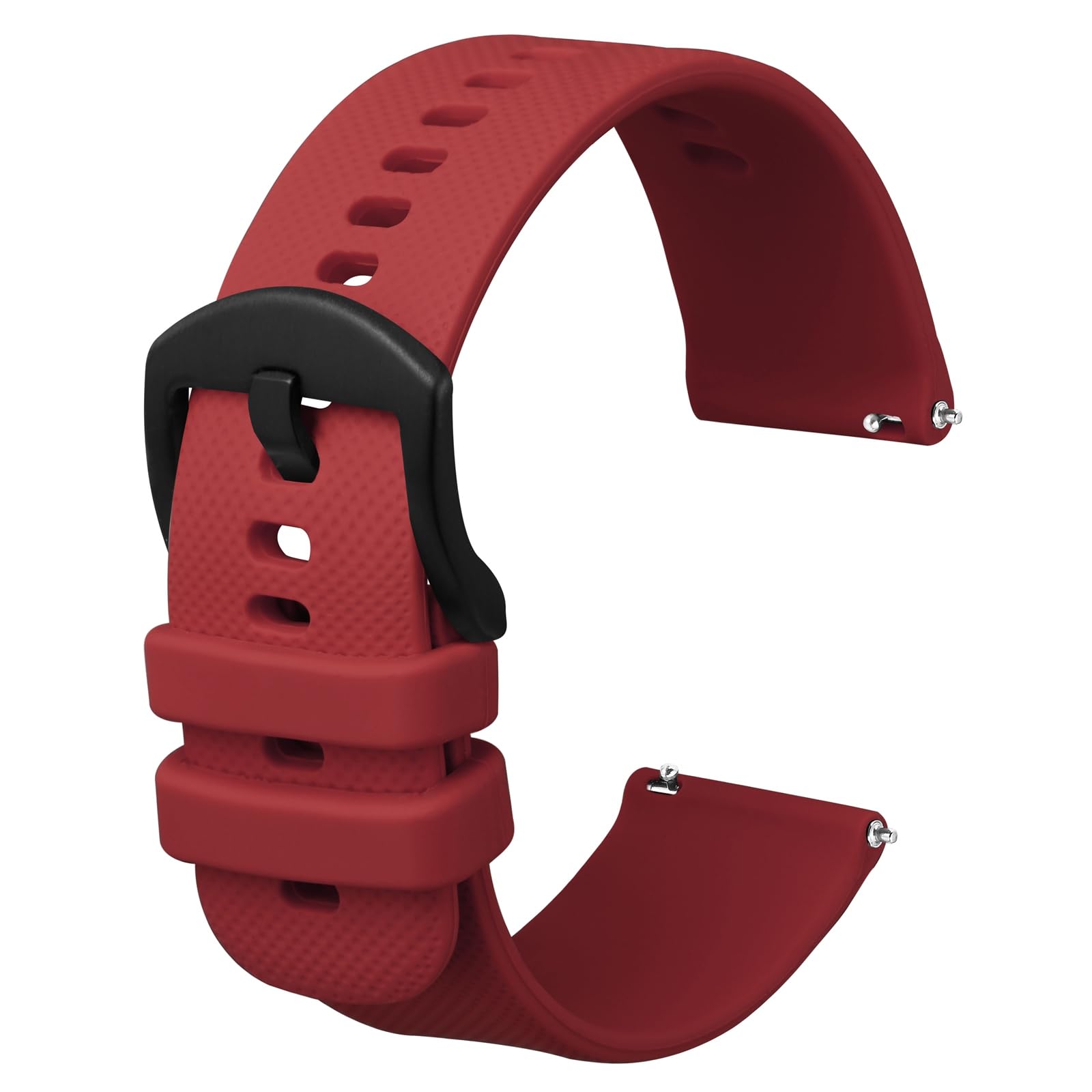 

[Anbeer] Watch Band 16mm 18mm 19mm 20mm 21mm 22mm 24mm Quick Release Rubber Strap 20 mm