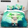 3D Printed Anime Gacha Life Duvet Cover Collection With Pillow Covers Polyester Teens Boys Bedding Collection Full Queen King Size With Bed Linen