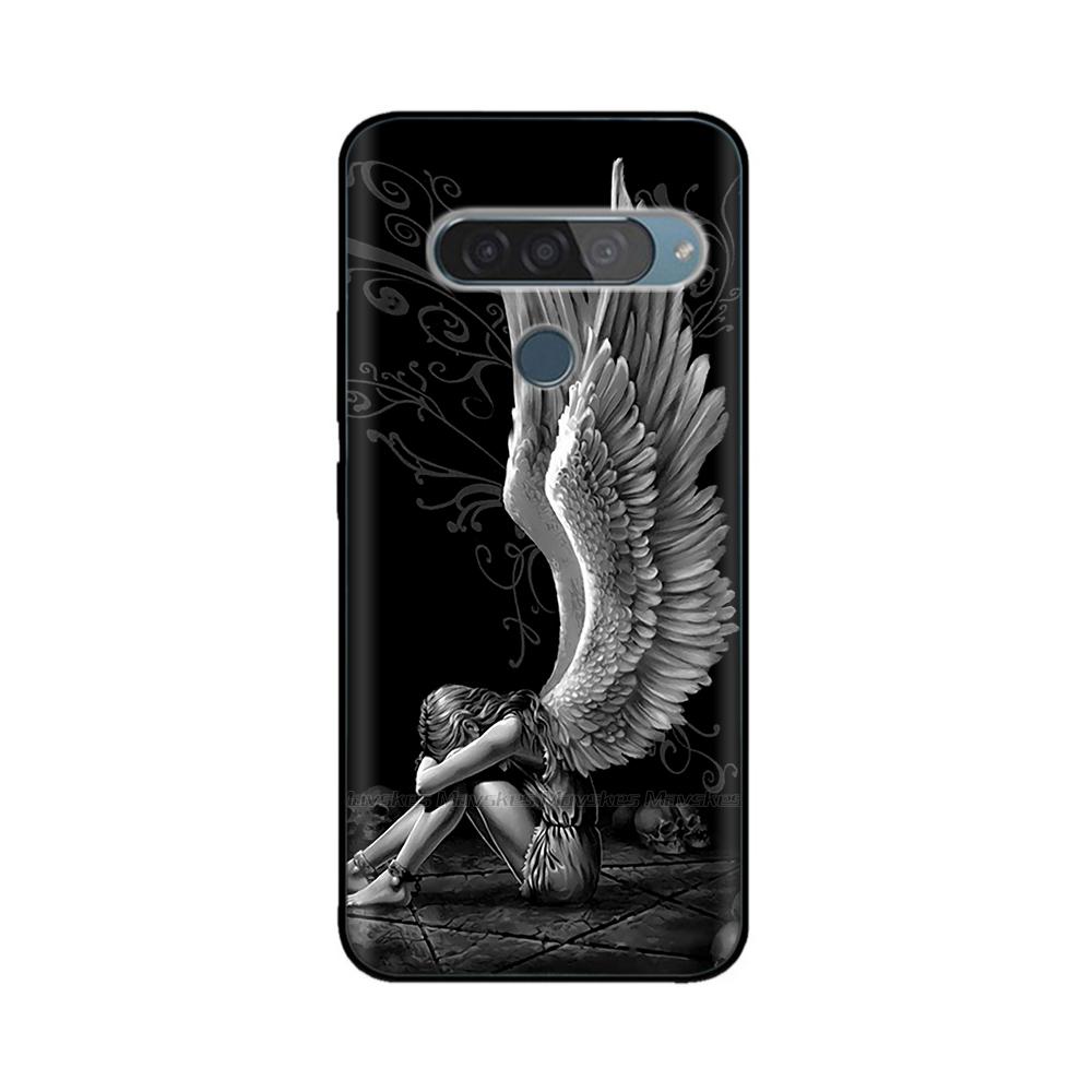Etui do LG G8S ThinQ Miękkie Silikonowe TPU Pokrowiec na Telefon do LG G8 ThinQ G8X Tylna Klapka G8 thinQ G 8 Zderzak Funda Obudowy