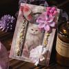 50pcs/pack Aesthetics Flowers Materials Paper Decor Scrapbooking Collage Stationery DIY Junk Journal Craft Light Paper