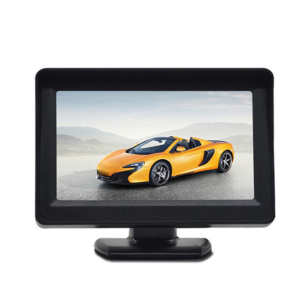 4.3 Inch TFT LCD Car Reversing Screen For Rear View Kit Reverse Parking Camera