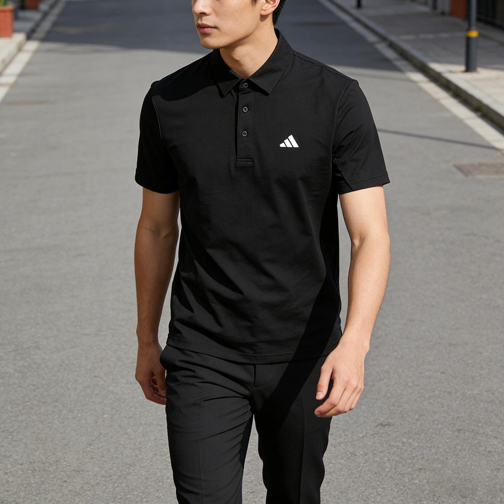 adidas Classic Fashion Versatile Sports Polo Shirt Unisex Tops KD7245