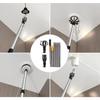 High Ceiling Light Bulb Changer Flip Cover Lock Design Telescopic Extension Pole Light Bulb Changer
