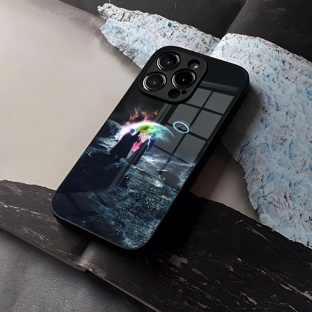 Custodia per Telefono Lil Uzi Vert Vetro Temperato Per IPhone 16 13 14 12 15 11 Pro Max Plus Mini X XR SE2020 Coque