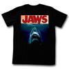 Hajen Poster Svart Vuxen T-shirt