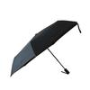 Komiya Shoten Automatic Opening and Closing 60cm Safety Folding Umbrella for Men and Large Wind Resistant Solid Color Women, Size, Ribs, (Black)