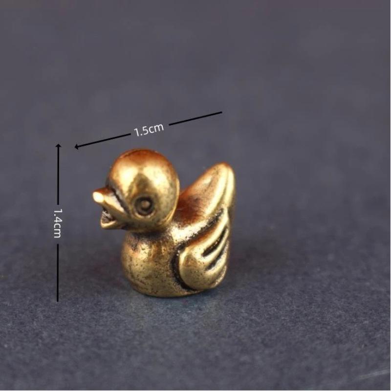 Brass Mini Insect Figurines Retro Antique Finish Exquisite Carved Small Decor for Home Shelf Art Collection Birthday Gift Choice