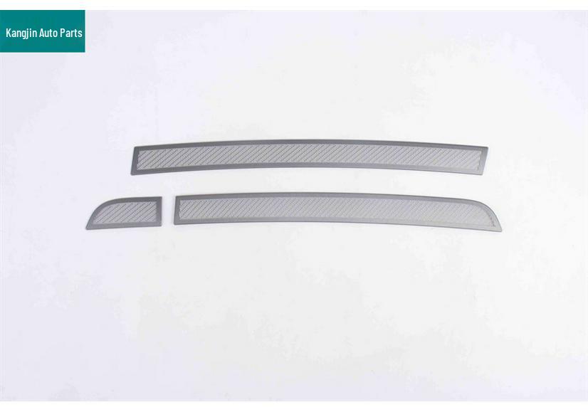2025 BYD Han Black Titanium Stainless Steel Interior Door Handle & Trunk Speaker Cover