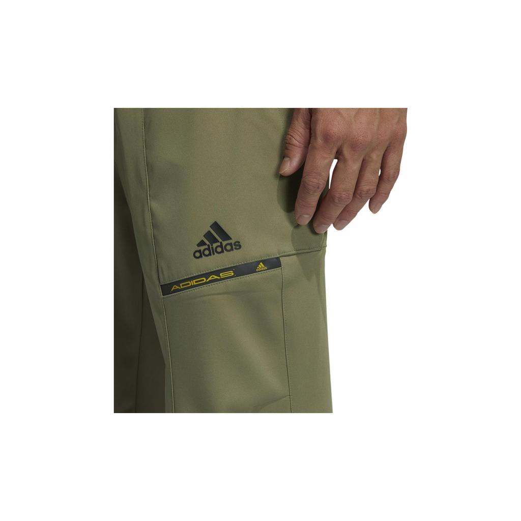 adidas Pantaloni da Allenamento con Coulisse Tessuti Quickdraw Uomo Pantaloni Fondo Oliva H40209