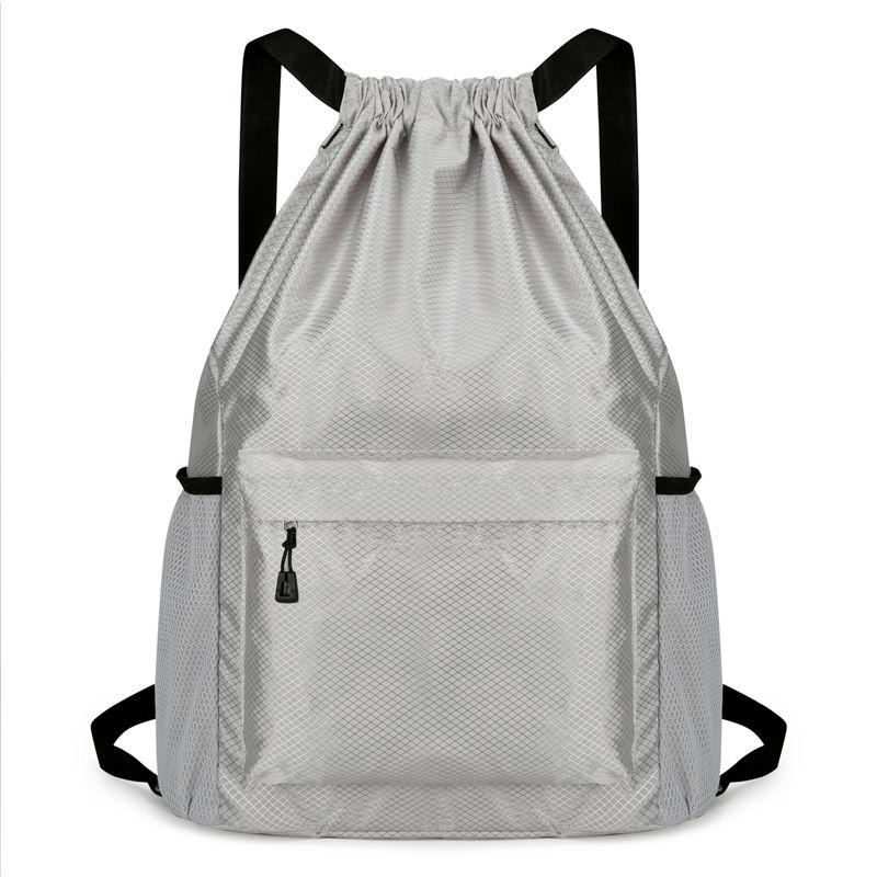 WTEMPO Outdoor Sports Bags Mommy Bags Large Capacity Lightweight Travel Backpack Couple Solid Color Versatile Zipper Backpacks