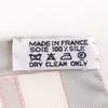 Hermes Carree90 Scarf VOYAGE Au LONG COURS Ocean Voyage White Silk Women Used
