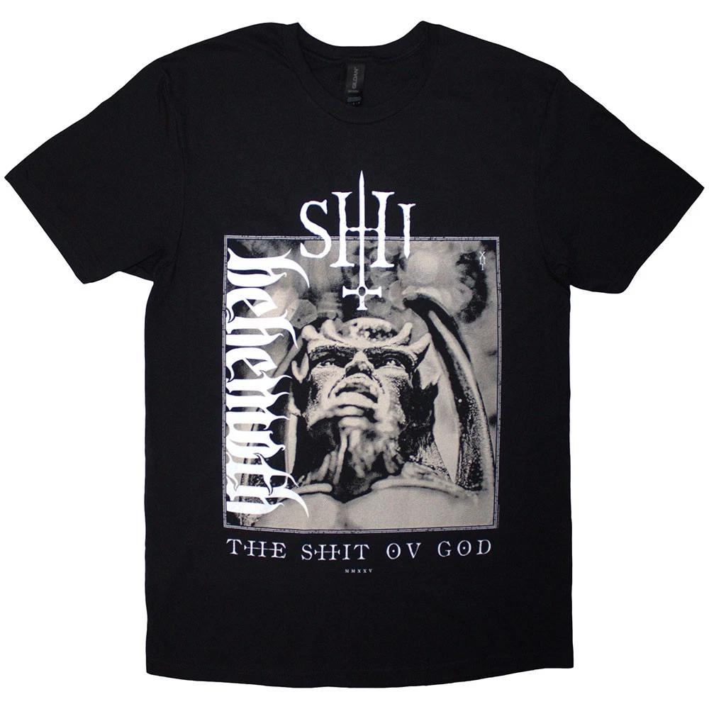 Behemoth The Shit Ov God Vertical Logo Cover Official Mens Unisex T-Shirt 3XL
